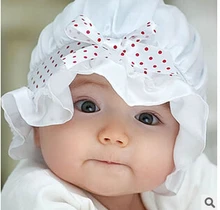 1PCS Free Shipping New 2016 Fashion Infant Sun Hats Caps Soft silk Baby princess Hats Children Girls caps