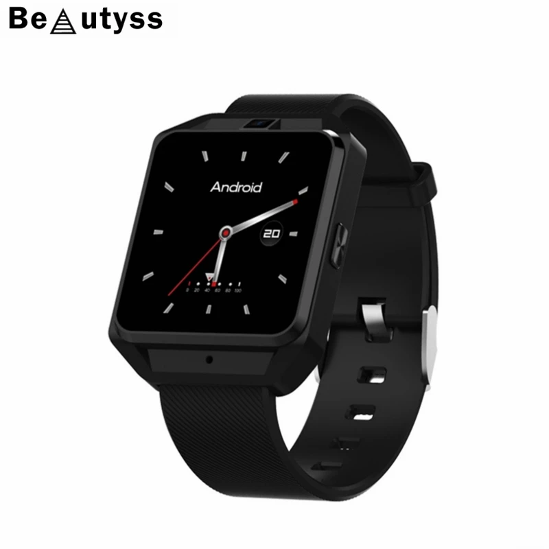 

Beautyss Smart Watch 1.54 Inch GPS Positioning SOS Pedometer Heartrate Sensor for Android amazfit bip watch smartwatch IP64