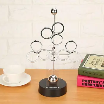 

Electronic Perpetual Motion Revolving Celestial Model Art Craft Ornaments Swing Machine Perpetual Motion Decoration