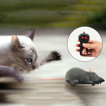 

Pets Cats Wireless Remote Control Mouse Electronic RC Mice Toy Pets Cat Toy Mouse For Kids toys
