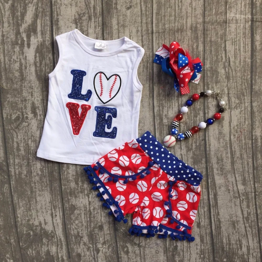 Buy kids girls Baseball season clothes girls love
