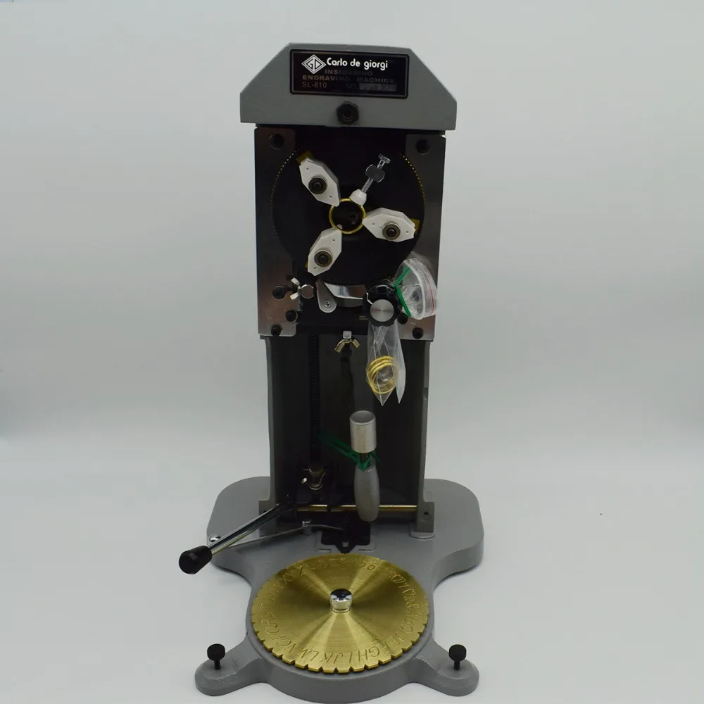 Inside Ring Engraving Machine with 1 diamond tips and one font metal