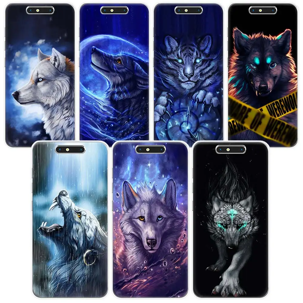 Чехол для телефона ZTE Blade V7 lite V8 mini A910 A602 A610 A520 A512 Axon7 Z10 черный волк Лев Мягкая