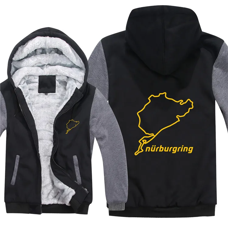 Nurburgring Drift спортивные толстовки для мужчин повседневное пальто шерстяная куртка Nurburgring толстовки мужской пуловер HS-070 - Цвет: as picture
