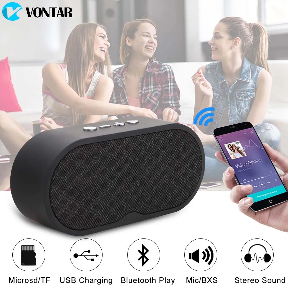 Звуковые цилиндры kalonka столбец с Bluetooth Динамик для телефона микрофоном мини