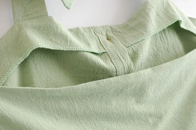 Shemujersky Green Halter Tops Summer Off Shoulder Streetwear Bandage Cropped Sexy Ruffles Women Crop Tops