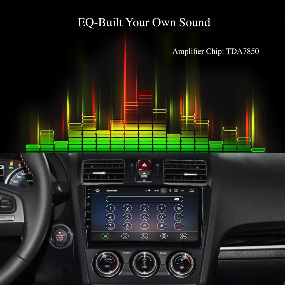 Top Car Radio GPS Android 8.0/7.1 for Subaru Forester WRX XV 2016 2017 2.5D IPS Screen 8-Core 4gb ram+ 32gb rom SWC carplay 4G LTE 8