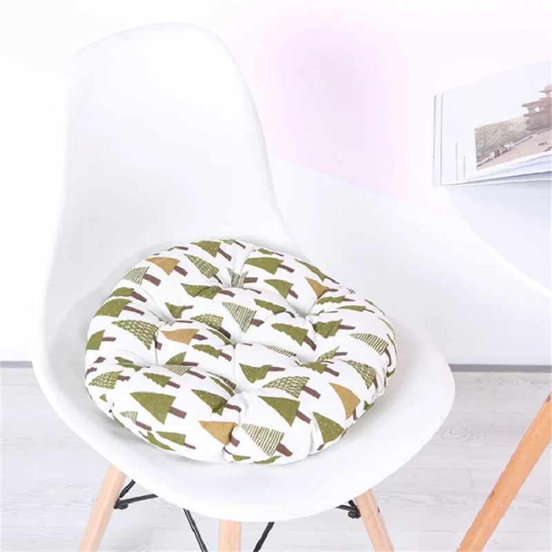 Coarse cotton seat cushion thick chair cushion sofa back office cushion pillow Home chair leisure Round upholstered living room Coarse cotton seat cushion thick chair cushion sofa back office cushion pillow Home chair leisure Round upholstered living room