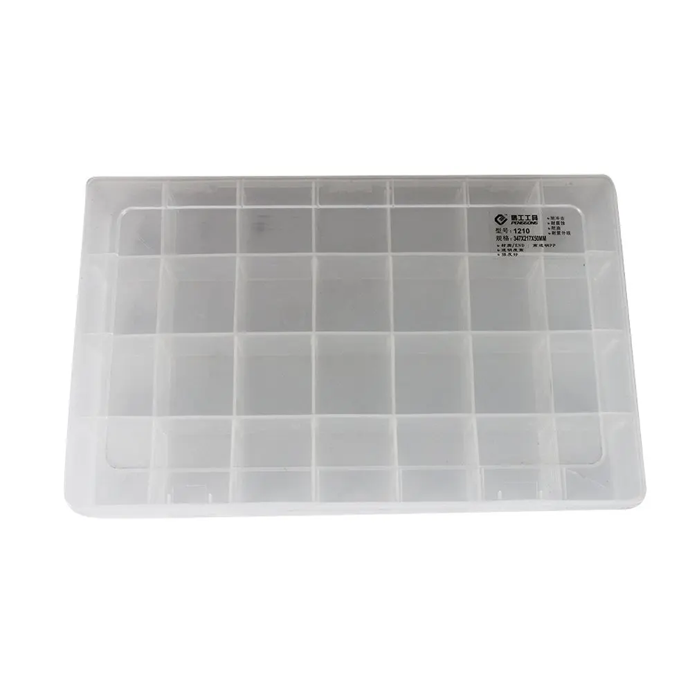 1210 пластик ящик для инструментов прозрачный Toolbox электронные детали, болты коробка для хранения пластиковый для электронных запчастей