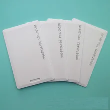 50 шт./лот 125 кГц RFID Раскладушка перезаписываемая карта T5577 ID карточки плотные для запись; копирование Дубликатор duplo и