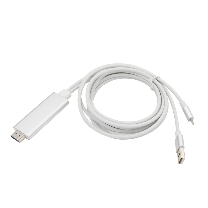 2 м длина кабеля I6 1080P высокой четкости Plug And Play поддержка проектора Miracast Airplay DLNA
