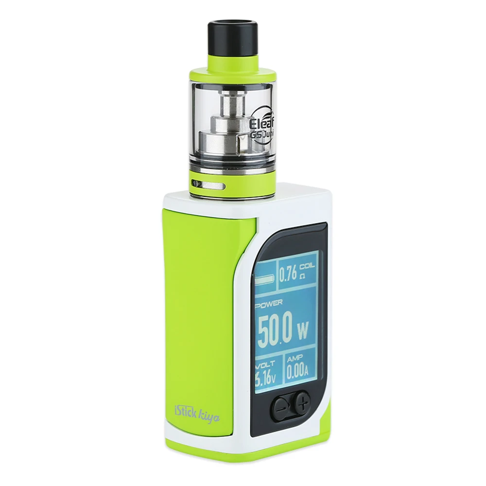 Оригинальный набор для вейпинга Eleaf IStick Kiya 50 Вт встроенный бокс мод 1600 мАч 2 мл