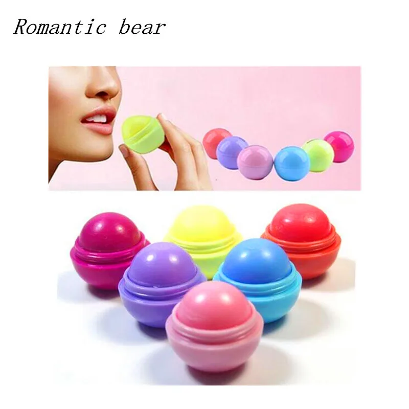 

Brand New 6 Color Matte Natural Plant Organic Sphere Pomade Ball Make up Lipstick Embellish Lip Balm Prevent Cracking Cosmetic