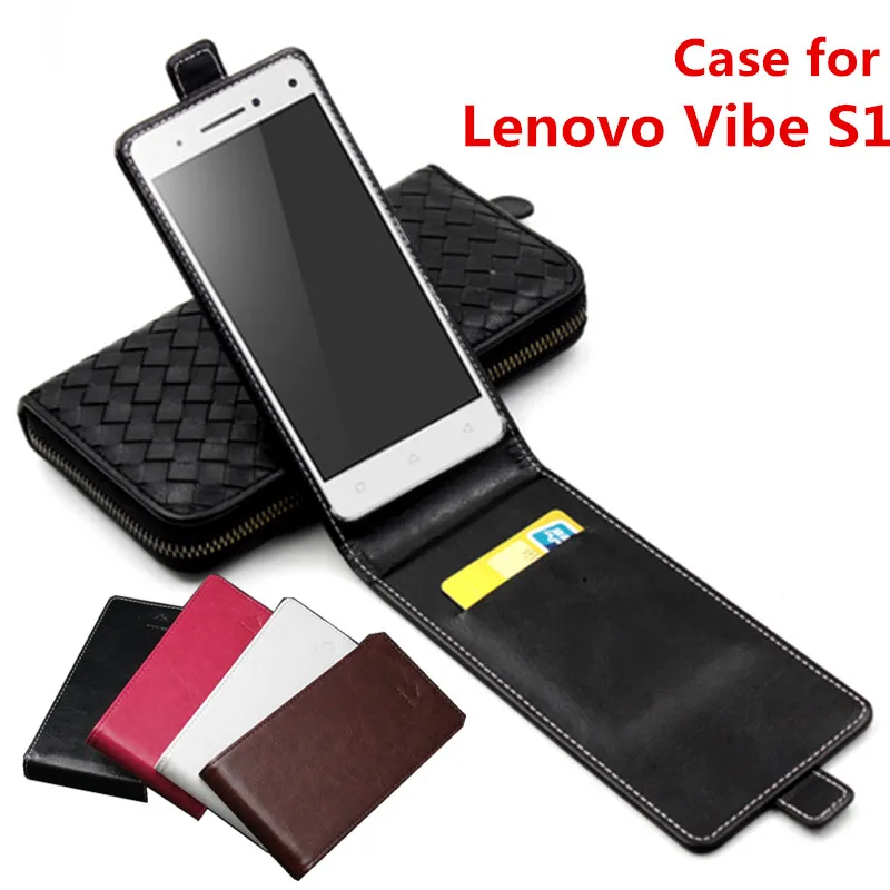Classic Luxury Advanced Top Leather Flip Leather case For Lenovo Vibe S1 Lenovo Vibe S 1