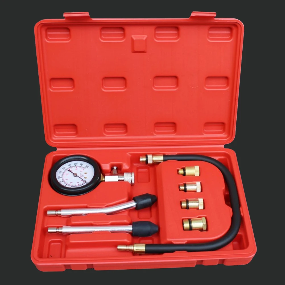 

Dual Use 0-300 PSI Fuel Petrol Gas Engine Pump Injector Cylinder Compression Tester Gasoline Pressure Gauge Meter For Motorcycle