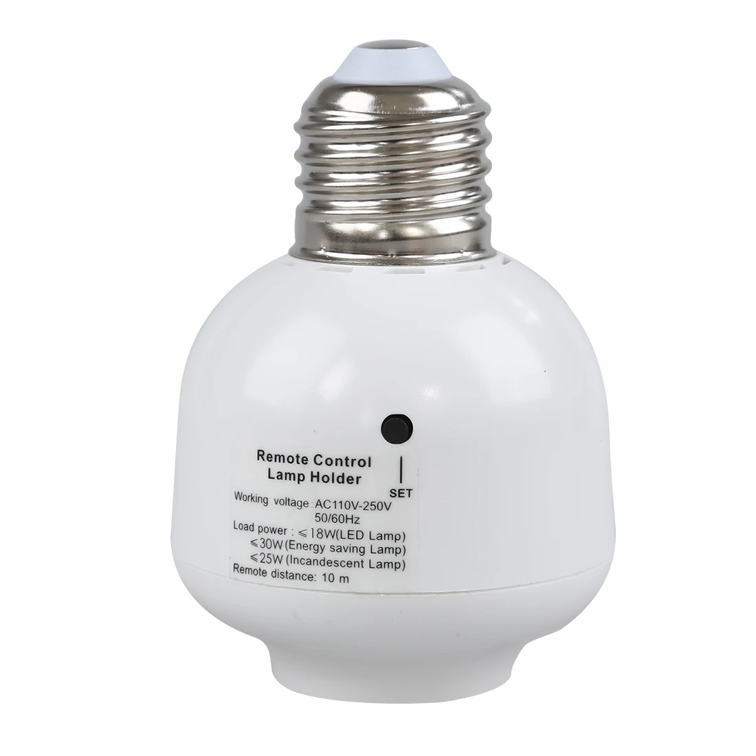 E27 to E27 Remote Control Light Bulb Socket AC 110 250Vin LED Bulbs