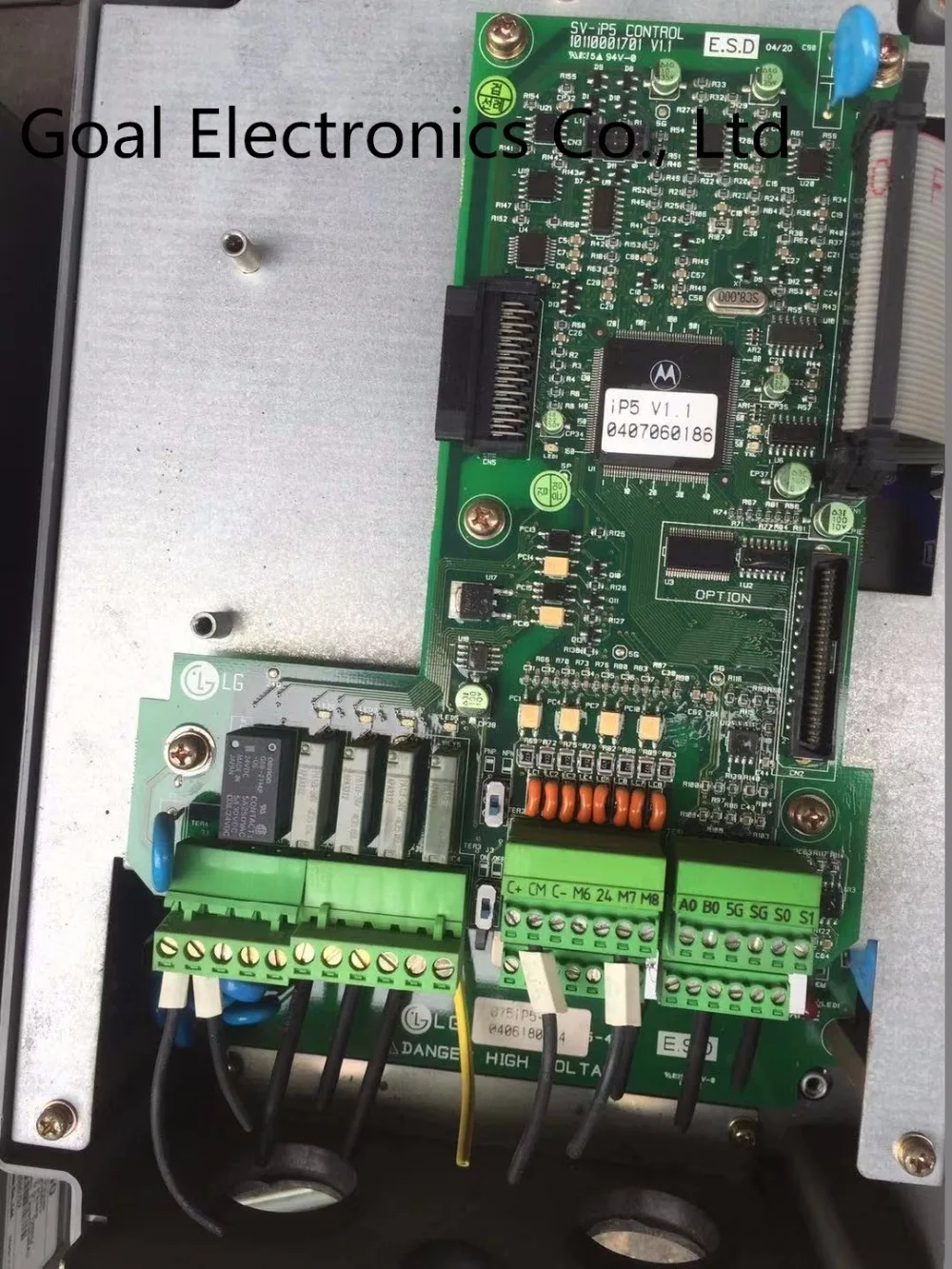 

Lg-ls converter sv-ip5 CONTROL board CPU board main board terminal signal board 7.5-11-15k