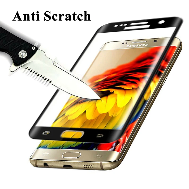 3D Tempered Glass On The For Samsung Galaxy S7 Edge Screen