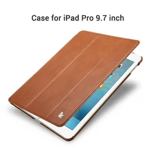 Jisoncase Чехол для iPad Pro 9,7 из искусственной кожи для iPad Pro 9,7 Авто Пробуждение Смарт-Чехол подставка люксовый бренд Чехлы и чехол s