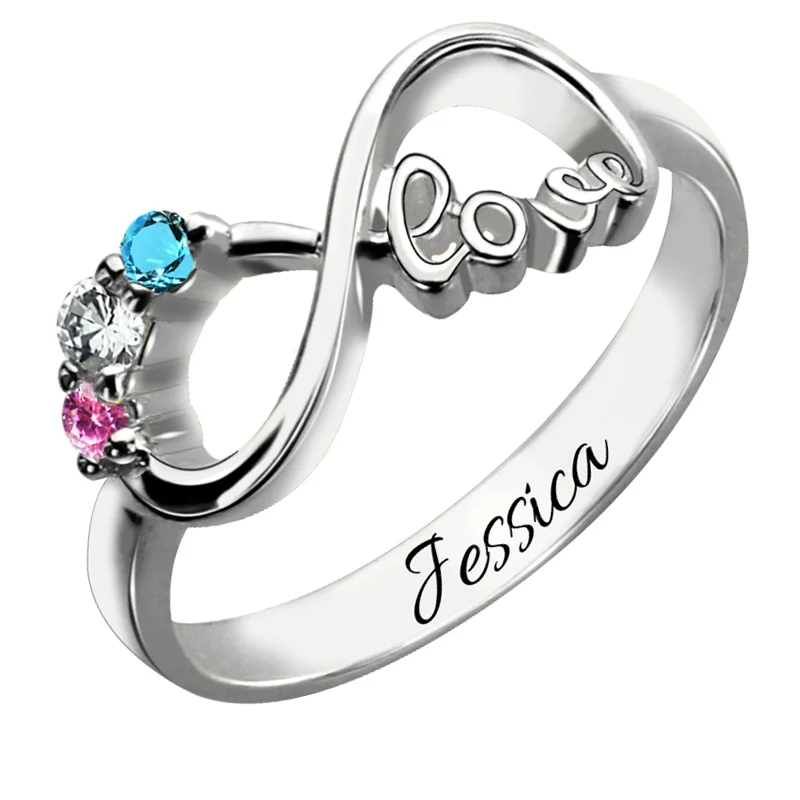 Infinity Ring Sterling Silver Size Infinity Ring Sterling Silver Size