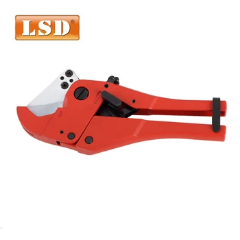 PC-302 PVC pipe cutter for cutting 6-42mm PVC/PE/PPR poly plastic tube cutting tool 1
