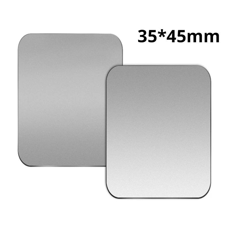 iphone desk stand New Metal Plate with Adhesive iron Plate For Magnetic Car Phone Holder Stand Circular Square Iron Sheets For Magnet Phone Stand cell phone holder for desk Holders & Stands