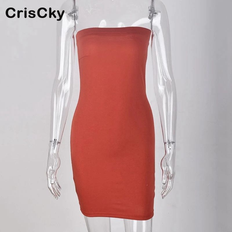 CRISCKY New Summer Clubwear Dress Women Off Shouler Sleeveless Sexy Bodycon Knee Length Dress Womens Party Dresses Vestidos CRISCKY New Summer Clubwear Dress Women Off Shouler Sleeveless Sexy Bodycon Knee Length Dress Womens Party Dresses Vestidos