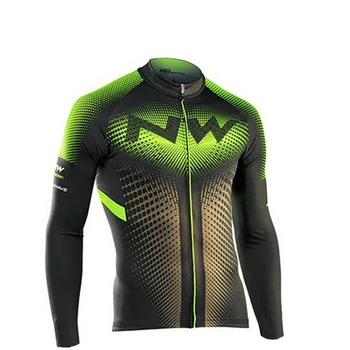 

NW 2019 Man Cycling Jersey Long Sleeve Mtb Clothing Bike Wear Clothes Kit Bicycle Maillot Roupa Ropa De Ciclismo Hombre