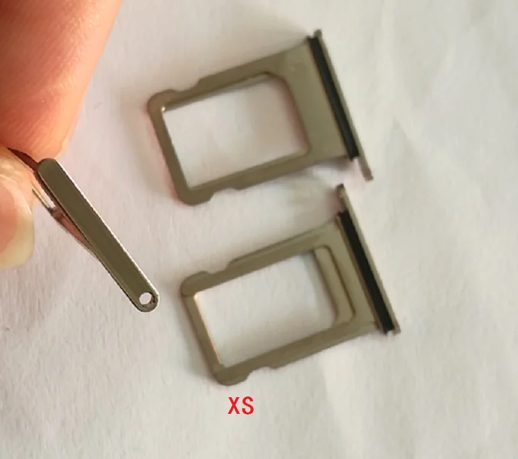 Держатель слота для Sim карты с резиновым уплотнением iPhone XS MAX 50 шт./лот|Шлейфы