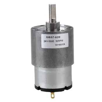 

3pcs 360 Reduction Ratio DC24V 16RPM Electric Geared motors for Automatic Actuator