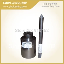 Высокий чистый графит тигель, Литейный тигель и пробка для Italimpianti