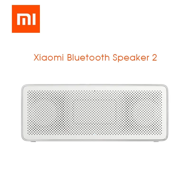 Xiaomi Bluetooth динамик 2 Портативный динамик квадратная коробка HD звук открытый ультра долгое время воспроизведения мини сабвуфер динамик