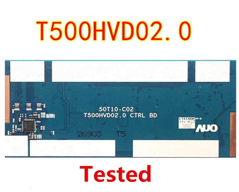 Для T-Con T500HVD02.0 50T10-C00 50T10-C02 Logic доска брусок пластина AUO ЖК-телевизор 42 дюймов 50 |