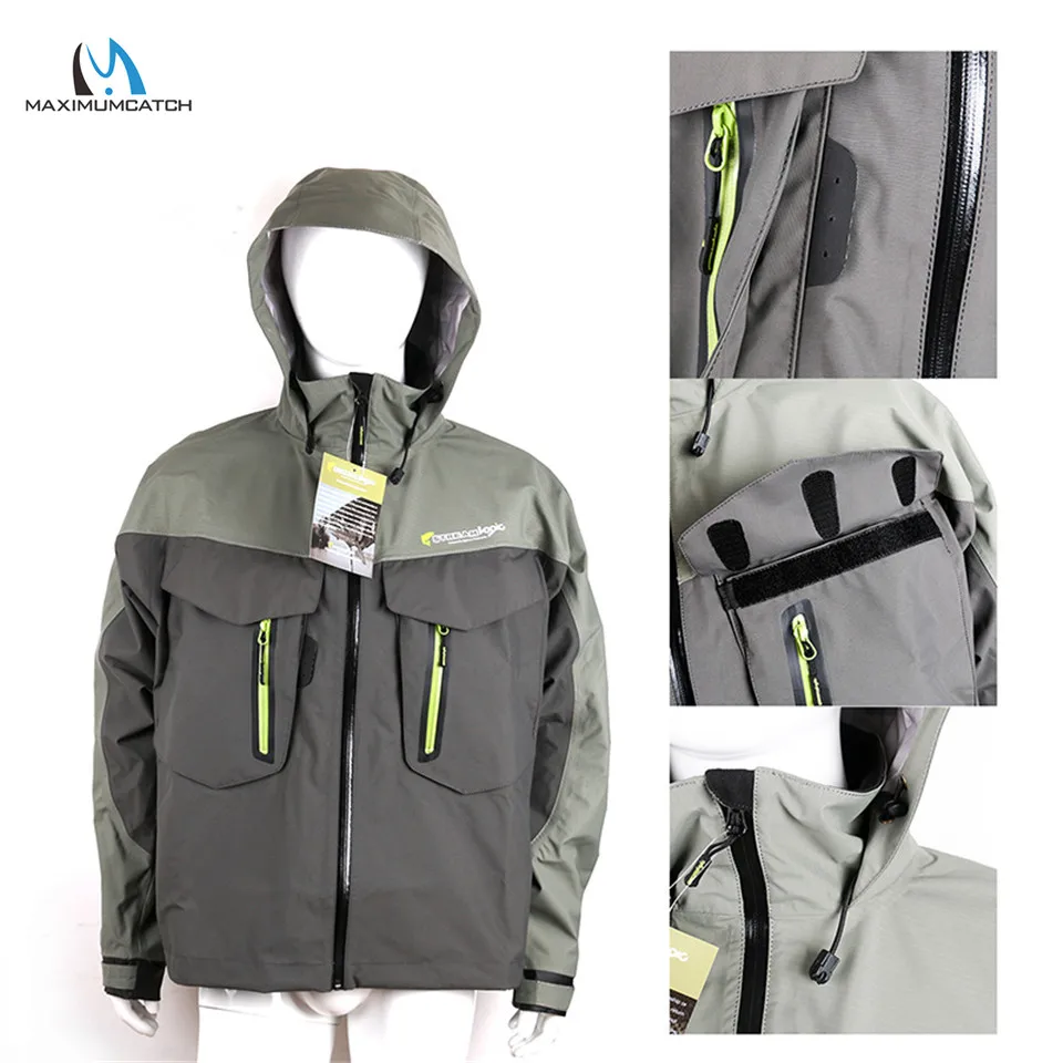Maximumcatch водонепроницаемая куртка для ловли нахлыстом дышащая одежда M/L/XL|Одежда