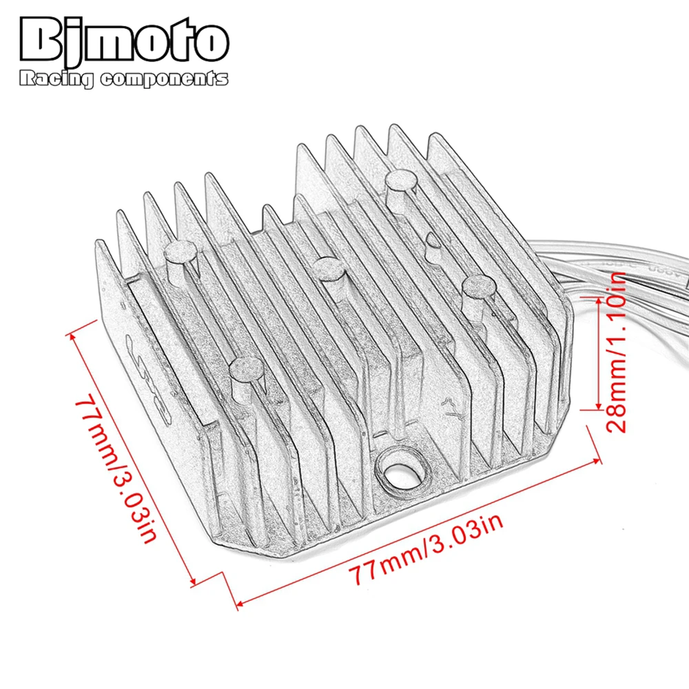 BJMOTO мотоциклетный Регулятор выпрямителя Для Honda 31600-MN9-000 31600-MY2-621 NX500/NX650 Доминатор 1989-1994 NX650 1988