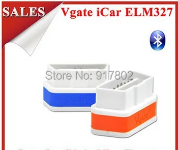 

100% high quality and Original! iCar2 OBDII ELM327 iCar 2 bluetooth vgate OBD diagnostic interface for Android free shipping