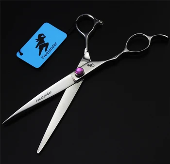 

7.0 inch High Quality Professional Pet Scissors Left Handed Cutting Scissors Cat Dog Grooming Shears Left Hand Straight Scissors