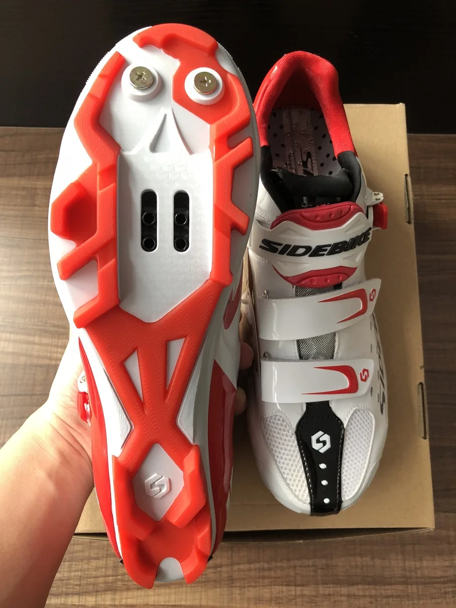 Sidebike professional quality Cycling Bike Shoes non-slip wear outdoor Athletic bicycle shoes comfortable MTB Bike lock shoes