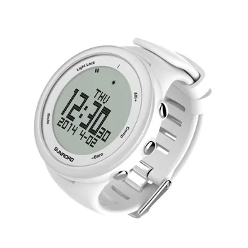 

SUNROAD Men's Climbing Digital Sports Watch-Waterproof Men Pedometer Barometer Altimeter Reloj Mujer Watches