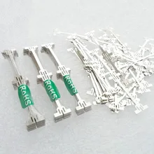 Sunpower Solar Cells Interconnect Dog bone Connector 100pcs—designed for Sunpower cells soldering wire PV Ribbon