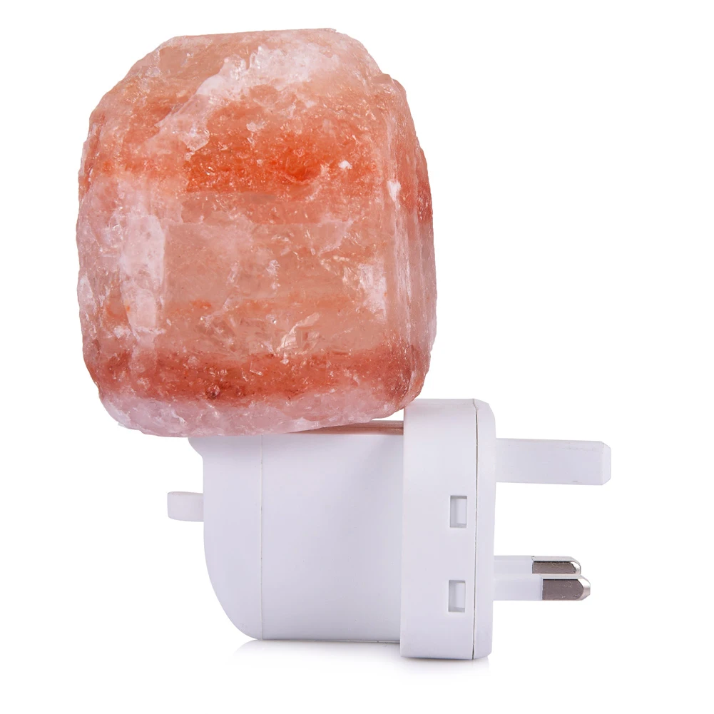 

LEDGLE 10W Natural Salt Lamp Himalayan Lights with Wall Plug 230V Incandescent Sleep Light Bulb for Bedroom Relieving Stress New