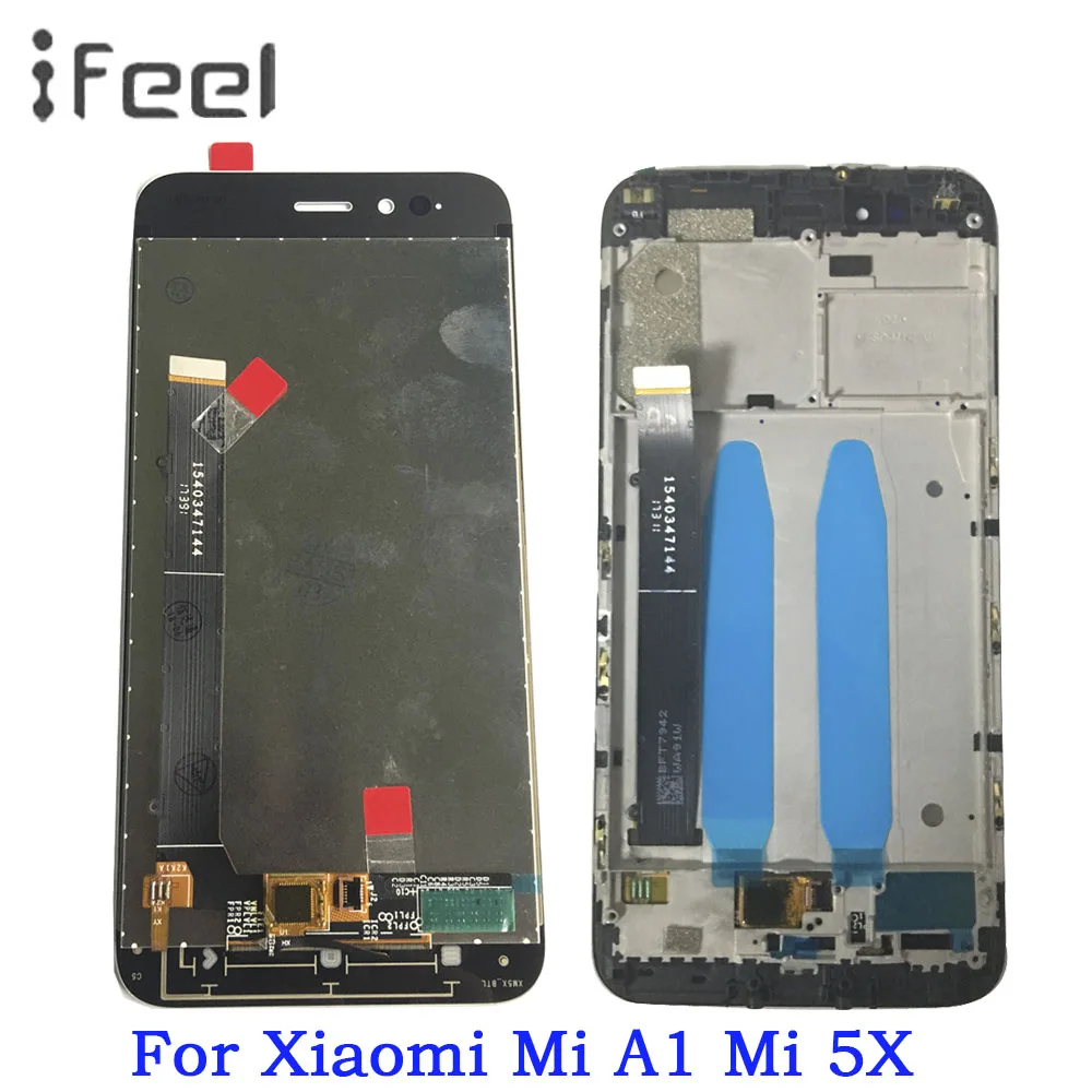 

Display For Xiaomi Mi A1 LCD Touch Screen with Frame Replacement For Xiaomi Mi A1 MiA1 Mi 5X Display Touch Screen