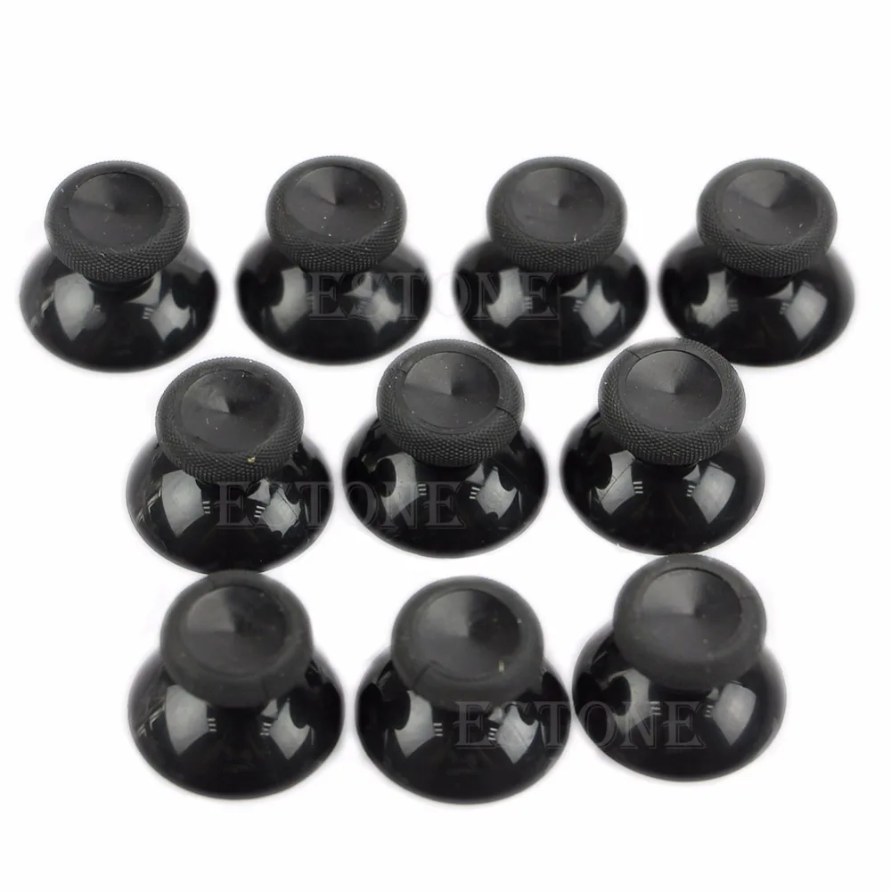 

High Quality 10pc Replacement Analog Thumbstick Thumb Stick for Xbox one Controller Black New
