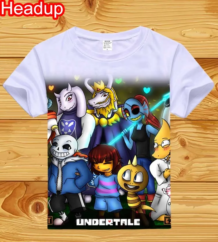 

KID CHILD BOY Undertale T-Shirt Short Sleeve Undertale sans and papyrus T Shirt Shirt skull brother anime clothes gift Top Tees