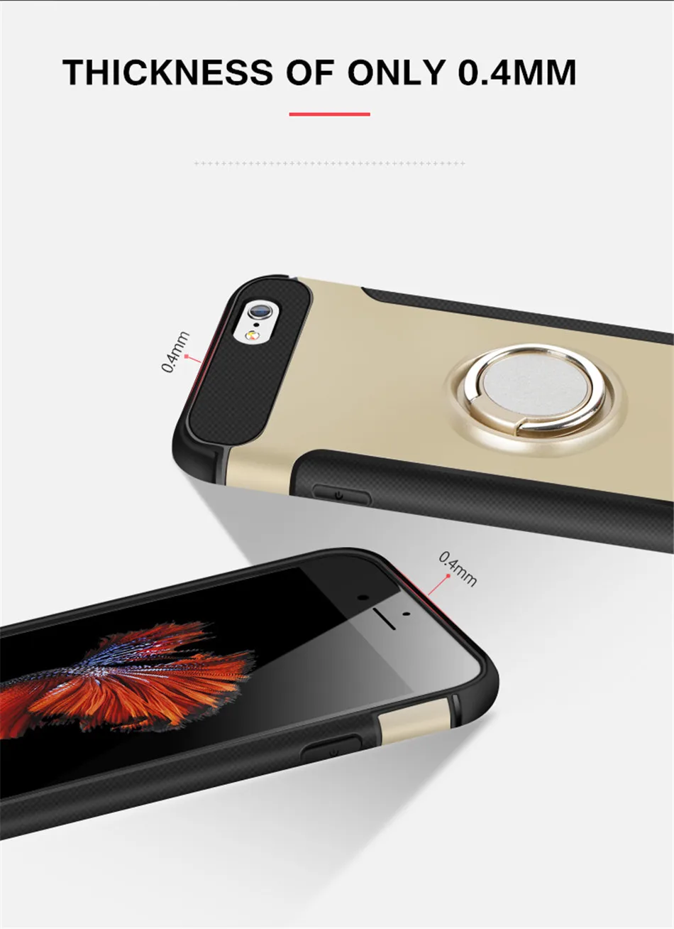 luxury ring iphone 7 plus phone case5