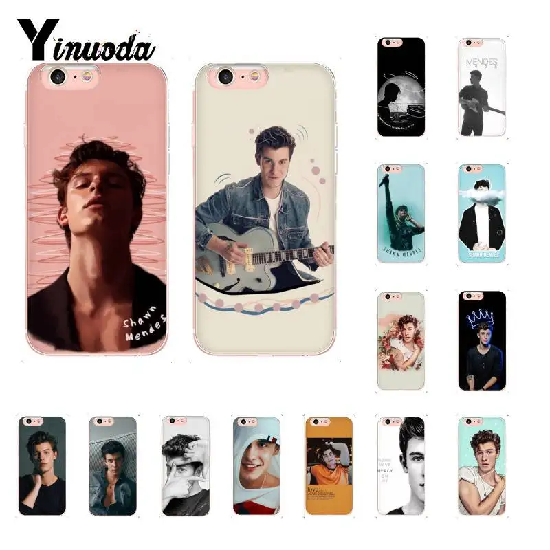 Yinuoda Hit pop singer Shawn Mendes Magcon Pattern Cover Phone Case for iPhone 5 5Sx 6 7 7plus 8 8Plus X XS MAX XR 11 pro max | Мобильные