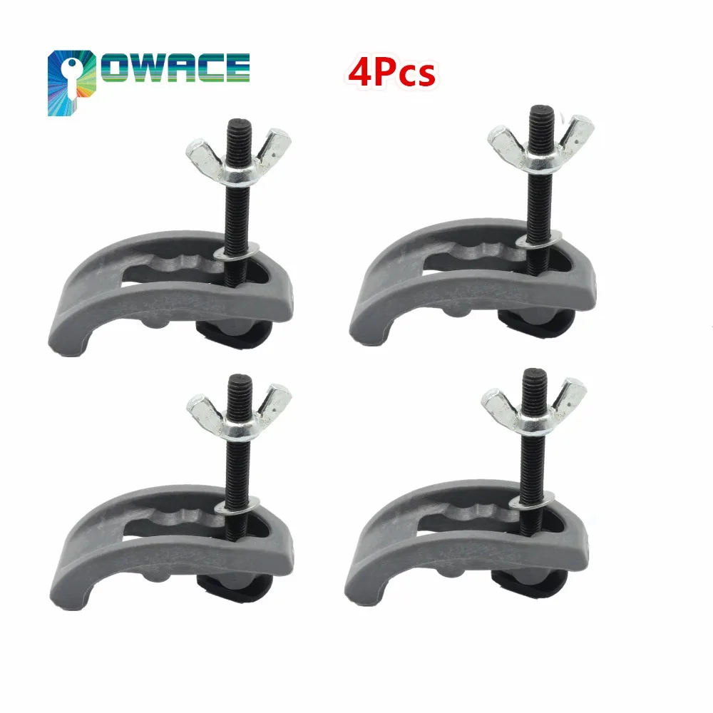 

4Pcs Engraving Machine Arcuate Press Plate Fixture nylon material plate Engraving Machine Accessories Tabletop press plate