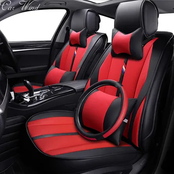 

car wind leather auto car seat covers For protector sportage camry 40 ssangyong kyron Interior seat covers for car accessories