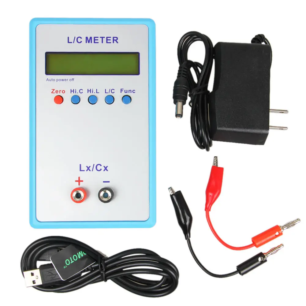 

New LC-200A Digital LCD Capacitance Inductance Meter LC Meter 1pF-100mF 1uH-100H