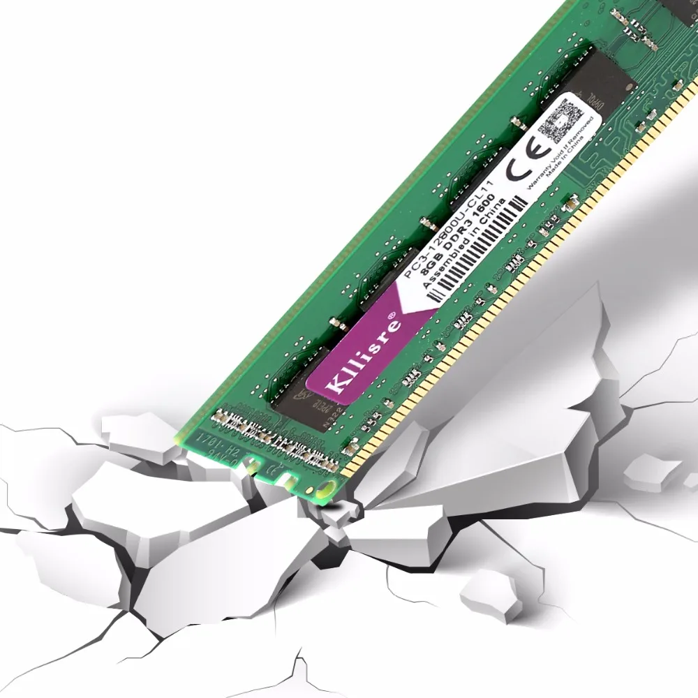 Память Kllisre ddr3 8 ГБ ОЗУ 1600 МГц без ecc для настольного ПК 240 контактов dimm|memory cd|ddr3